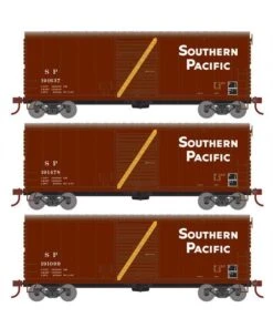 Athearn RTR 69441 HO Scale 40' Modernized Boxcar Southern Pacific SP 3 Pack