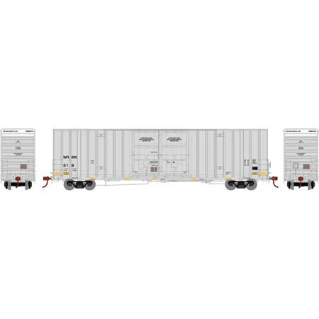 Athearn 75305 HO 60' Gunderson Double Door Hi-Cube Boxcar Warwick WRWK 619 4 Athearn 75305 HO 60' Gunderson Double Door Hi-Cube Boxcar Warwick WRWK 619 - Image 2