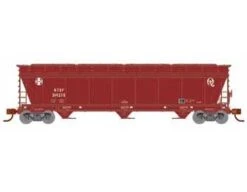 Athearn 12944 N Scale ACF 4600 3 Bay Covered Hopper Santa Fe ATSF 314275