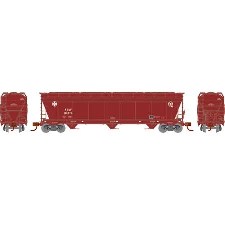 Athearn 12944 N Scale ACF 4600 3 Bay Covered Hopper Santa Fe ATSF 314275 4 Athearn 12944 N Scale ACF 4600 3 Bay Covered Hopper Santa Fe ATSF 314275 - Image 2