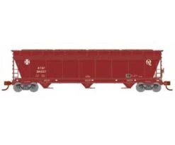 Athearn 12945 N Scale ACF 4600 3 Bay Covered Hopper Santa Fe ATSF 314337