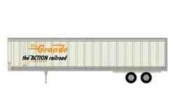 Athearn 15516 HO Scale 45' Trailer Denver & Rio Grande Western "the Action Railroad" RGTZ 230085