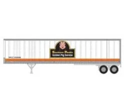 Athearn 16091 HO Scale 45' Fruehauf Z-Van Trailer Southern Pacific "Golden Pig" SPLZ 250068