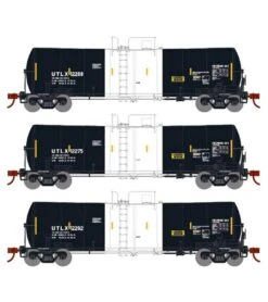 Athearn 16350 HO Scale 16k Clay Slurry Tank Car UTLX 3 Pack #2