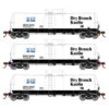 Athearn 16353 HO Scale 16k Clay Slurry Tank Car Dry Branch Kaolin GATX 3 Pack #1 -Athearn Train Shop athearn 16353 ho scale 16k clay slurry tank car dry branch kaolin gatx 3 pack 1