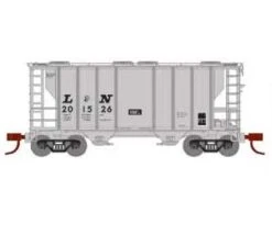 Athearn 17048 N Scale PS-2 2600 Covered Hopper Louisville & Nashville L&N 201526