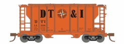 Athearn 17250 N Scale PS-2 2600 Covered Hopper Detroit Toledo & Ironton DT&I 11116