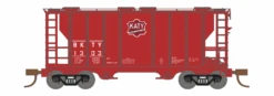 Athearn 17253 N Scale PS-2 2600 Covered Hopper Missouri-Kansas-Texas MKT 1326