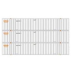 Athearn 17315 N Scale 53' Stoughton Intermodal Container Optimodal SNLU 3 Pack #2