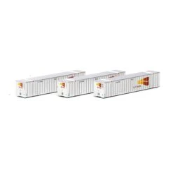 Athearn 17657 N Scale 53' Stoughton Intermodal Container 3-Pack STAX