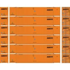 Athearn 18044 N Scale 53' CIMC Intermodal Container Schneider SNLU 6 Pack #1 5 Athearn 18044 N Scale 53' CIMC Intermodal Container Schneider SNLU 6 Pack #1 -Athearn Train Shop athearn 18044 n scale 53 cimc intermodal container schneider snlu 6 pack 1 2