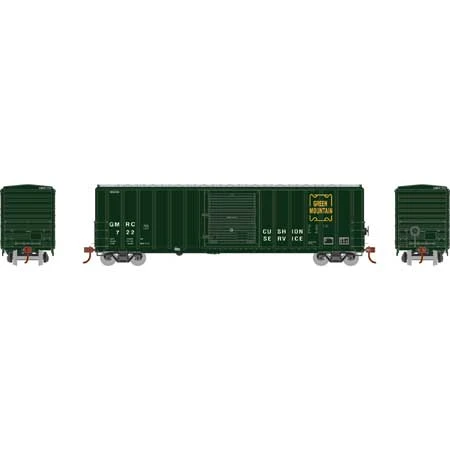 Athearn 18698 HO Scale 50' FMC 5347 Boxcar Green Mountain GMRC 722 4 Athearn 18698 HO Scale 50' FMC 5347 Boxcar Green Mountain GMRC 722 - Image 2