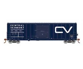 Athearn 18699 HO Scale 50' FMC 5347 Boxcar Central Vermont CV 600138 2 Athearn 18699 HO Scale 50' FMC 5347 Boxcar Central Vermont CV 600138