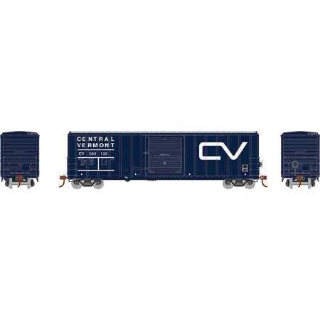 Athearn 18699 HO Scale 50' FMC 5347 Boxcar Central Vermont CV 600138 3 Athearn 18699 HO Scale 50' FMC 5347 Boxcar Central Vermont CV 600138 - Image 2