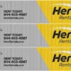 Athearn 20109 N Scale 40' Low Cube Container Herc Rentals EASU 3 Pack #2 -Athearn Train Shop athearn 20109 n scale 40 low cube container herc rentals 3 pack 2