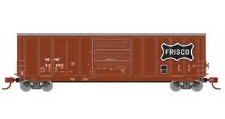 Athearn 2284 N Scale 50' PS 5277 Boxcar Frisco SLSF 44155 3 Athearn 2284 N Scale 50' PS 5277 Boxcar Frisco SLSF 44155
