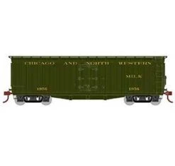 Athearn 24026 N Scale 40' Pfaudler Milk Car Chicago & North Western C&NW 1956