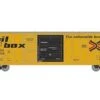 Athearn 24582 N Scale 50' FMC Combo Door Boxcar "Early" Railbox ABOX 50034 1 Athearn 24582 N Scale 50' FMC Combo Door Boxcar "Early" Railbox ABOX 50034 -Athearn Train Shop athearn 24582 n scale 50 fmc combo door boxcar early railbox abox 50034