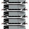 Athearn 25069 N Scale BethGon Coalporter BNSF 5 Pack #3 -Athearn Train Shop athearn 25069 n scale bethgon coalporter bnsf 5 pack 3