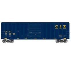 Athearn 25462 N Scale 50' FMC 5347 Boxcar CSXT 142604