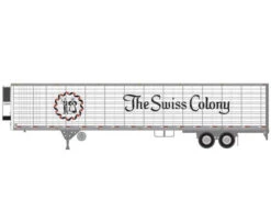 Athearn 26766 HO Scale 53' Utility Reefer Trailer Swiss Colony 110