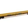 Athearn 27629 HO Scale 85' Flatcar Trailer Train Yellow TTX 473439 -Athearn Train Shop athearn 27629 ho scale 85 flatcar trailer train yellow ttx 473439
