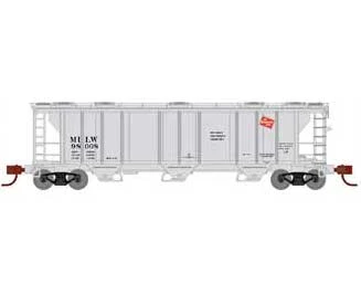 Athearn 28355 N Scale PS-2 2893 Covered Hopper Milwaukee Road MILW 98008 3 Athearn 28355 N Scale PS-2 2893 Covered Hopper Milwaukee Road MILW 98008