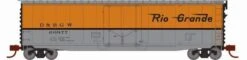 Athearn 2839 N Scale 50' PS-1 Plug Door Boxcar Rio Grande D&RGW 60977