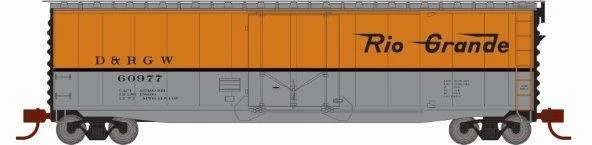 Athearn 2839 N Scale 50' PS-1 Plug Door Boxcar Rio Grande D&RGW 60977 3 Athearn 2839 N Scale 50' PS-1 Plug Door Boxcar Rio Grande D&RGW 60977