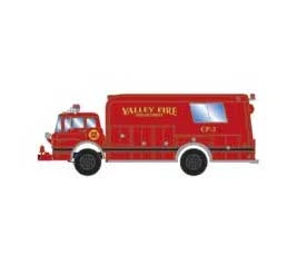 Athearn 29469 HO Scale Ford C Rescue Truck Valley Fire Command CP-2 3 Athearn 29469 HO Scale Ford C Rescue Truck Valley Fire Command CP-2