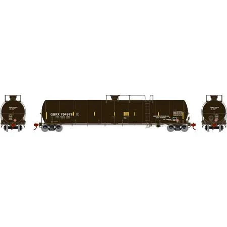 Athearn 3576 N Scale 33,900 Gallon Tank Car GBRX 704978 4 Athearn 3576 N Scale 33,900 Gallon Tank Car GBRX 704978 - Image 2
