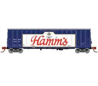 Athearn 3859 N Scale 50' NACC Boxcar Hamm's Beer HAMX 31217 3 Athearn 3859 N Scale 50' NACC Boxcar Hamm's Beer HAMX 31217