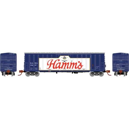 Athearn 3859 N Scale 50' NACC Boxcar Hamm's Beer HAMX 31217 4 Athearn 3859 N Scale 50' NACC Boxcar Hamm's Beer HAMX 31217 - Image 2