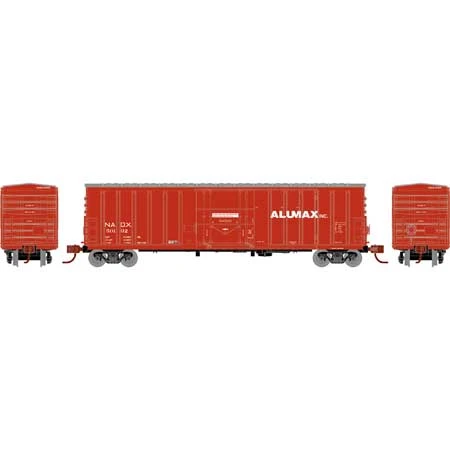 Athearn 3867 N Scale 50' NACC Boxcar Alumax NADX 50192 4 Athearn 3867 N Scale 50' NACC Boxcar Alumax NADX 50192 - Image 2