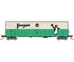 Athearn 3872 N Scale 50' NACC Boxcar Penguin Ginger Ale NADX 7004