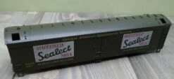 Athearn 5343 HO Scale 50' Express Reefer (Blue Box Kit) Sheffield GARE 1004 - NOS