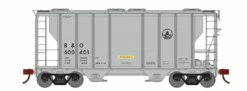 Athearn 63807 HO Scale PS-2 2600 Covered Hopper Baltimore & Ohio B&O 600401