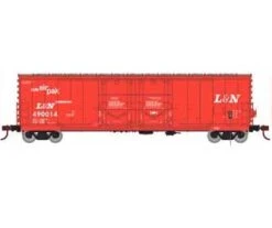 Athearn 67717 HO Scale RTR 50' Evans Double Door Boxcar Louisville & Nashville L&N 490014