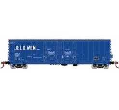 Athearn 67956 HO Scale RTR 50' Evans Double Door Boxcar Jeld-Wen USLX 11299