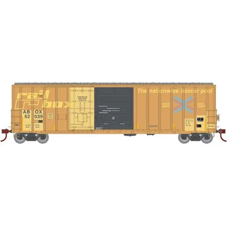 Athearn 71009 HO Scale 50' FMC Exterior Post Combo Door Boxcar "Early" Railbox ABOX 52039 3 Athearn 71009 HO Scale 50' FMC Exterior Post Combo Door Boxcar "Early" Railbox ABOX 52039