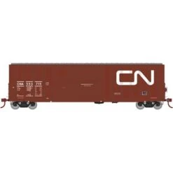 Athearn 71012 HO Scale 50' FMC Combo Door Boxcar Canadian National CN 553715