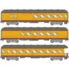 Athearn 73037 HO Scale Arch Roof Passenger 3 Car Set Union Pacific UP -Athearn Train Shop athearn 73037 ho scale arch roof passenger 3 car set union pacific up