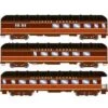 Athearn 73039 HO Scale Arch Roof Passenger 3 Car Set Illinois Central IC -Athearn Train Shop athearn 73039 ho scale arch roof passenger 3 car set illinois central ic