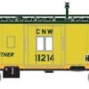 Athearn 74781 HO Scale Bay Window Caboose Chicago NorthWestern C&NW 11214 - NOS -Athearn Train Shop athearn 74781 ho scale bay window caboose chicago northwestern c nw 11214 nos