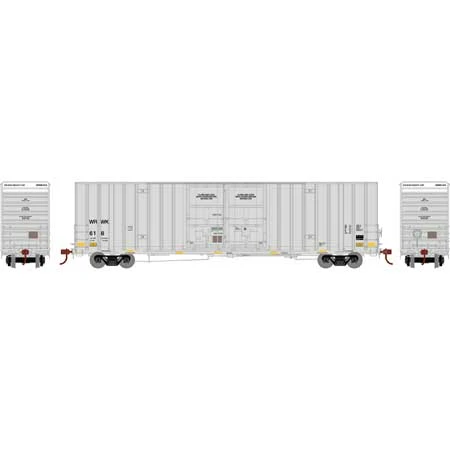 Athearn 75304 HO 60' Gunderson Double Door Hi-Cube Boxcar Warwick WRWK 618 4 Athearn 75304 HO 60' Gunderson Double Door Hi-Cube Boxcar Warwick WRWK 618 - Image 2