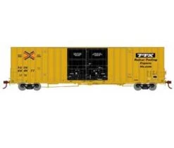 Athearn 75327 HO Scale 60' Gunderson Double Door Hi-Cube Boxcar TTX TBOX 660177