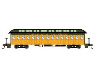 Athearn 84864 HO Scale Overland Passenger Car Coach Virginia & Truckee V&T 3 3 Athearn 84864 HO Scale Overland Passenger Car Coach Virginia & Truckee V&T 3