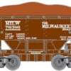 Athearn 87029 HO Scale 24' Ore Car 6 Pack Milwaukee Road MILW #3 - NOS -Athearn Train Shop athearn 87029 ho scale 24 ore car 6 pack milwaukee road milw 3 nos