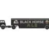 Athearn 92468 HO Scale Ford C Tractor With Trailer Black Horse Ale TR-197/667 -Athearn Train Shop athearn 92468 ho scale ford c tractor with trailer black horse ale tr 197 667