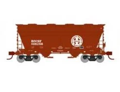 Athearn 93982 HO Scale ACF 2970 Covered Hopper BNSF 406266